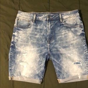 American Eagles Distressed Extreme Flex Shorts
